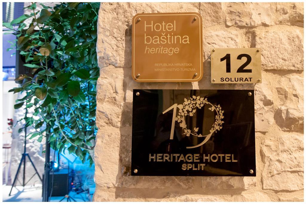 Heritage Hotel 19 Сплит Экстерьер фото
